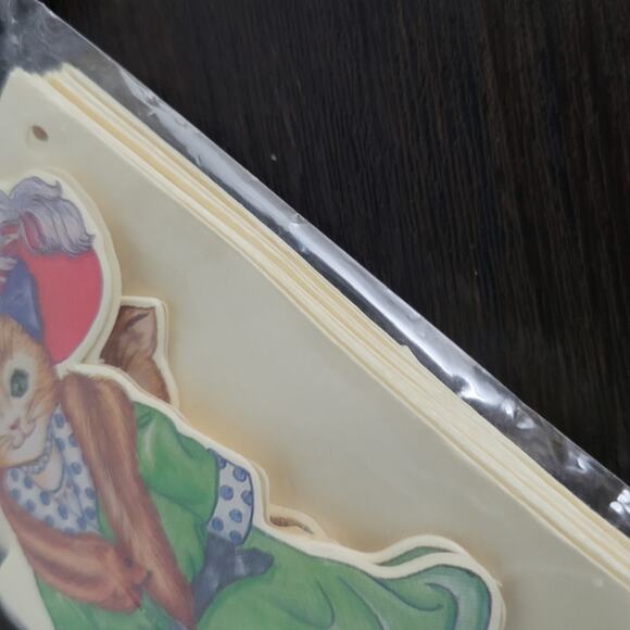 Vintage Gift Note Cards/Tags Cottage Kitty Cucumber's Friends Ginger Set of 12 - Picture 5 of 6